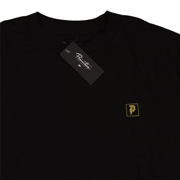 Primitive skateboard t-shirt small size in black / long sleeve graphic tee - Picture 5 of 6